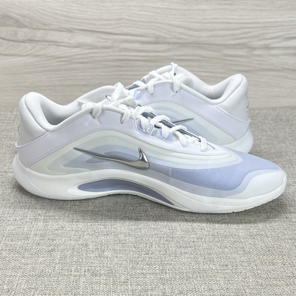 Nike A' One Aja Wilson "Pearl" White Basketball Shoes Womens 15.5 / Mens 14 - Picture 6 of 11